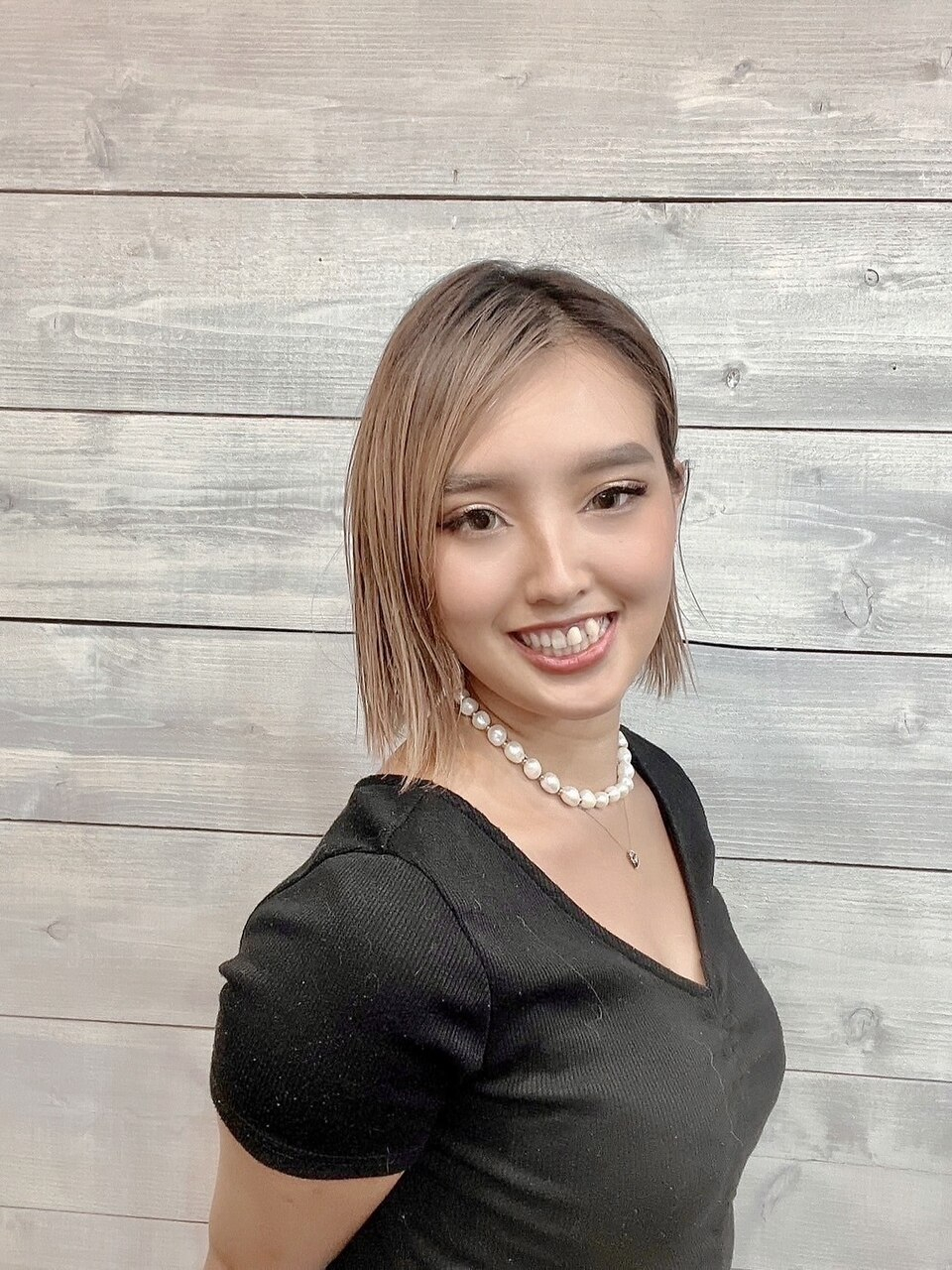 ヘアスタイル「クールショートボブ」の担当スタッフ「平石 稚可子」の画像