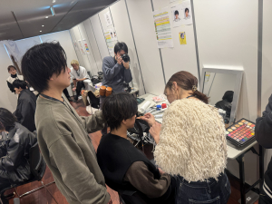 ヘア・アイラッシュ・ネイル「グレープバイン / レミア」のニュース記事「ジュノン・スーパーボーイコンテスト2024のヘアメイクを担当しました」