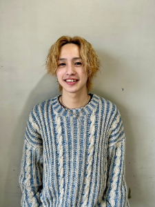 辻堂にある美容室・美容院「GRAPE VINES Tsujido（グレープバイン　ツジドウ）」のスタッフ「Tom」