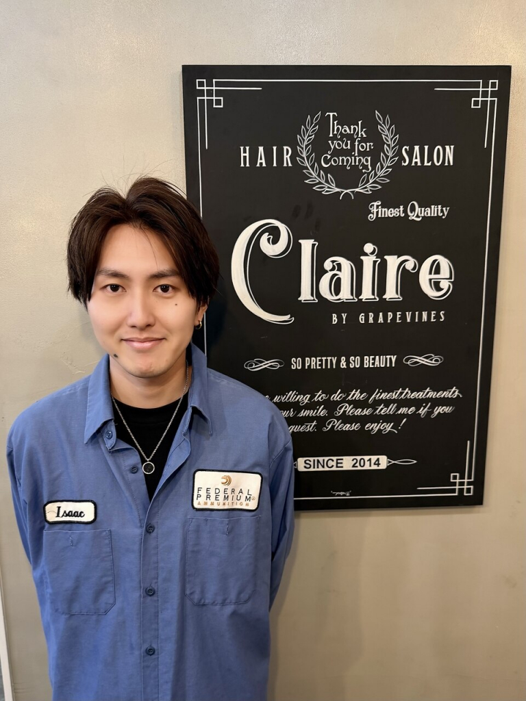 横須賀の美容室・美容院「クレア　グレープバイン（CLAIRE by GRAPEVINES） 横須賀」のスタッフ「サイトウ　アレン」
