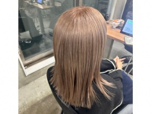 ヘア・アイラッシュ・ネイル「グレープバイン / レミア」のブログ記事「ミルクティーベージュ」